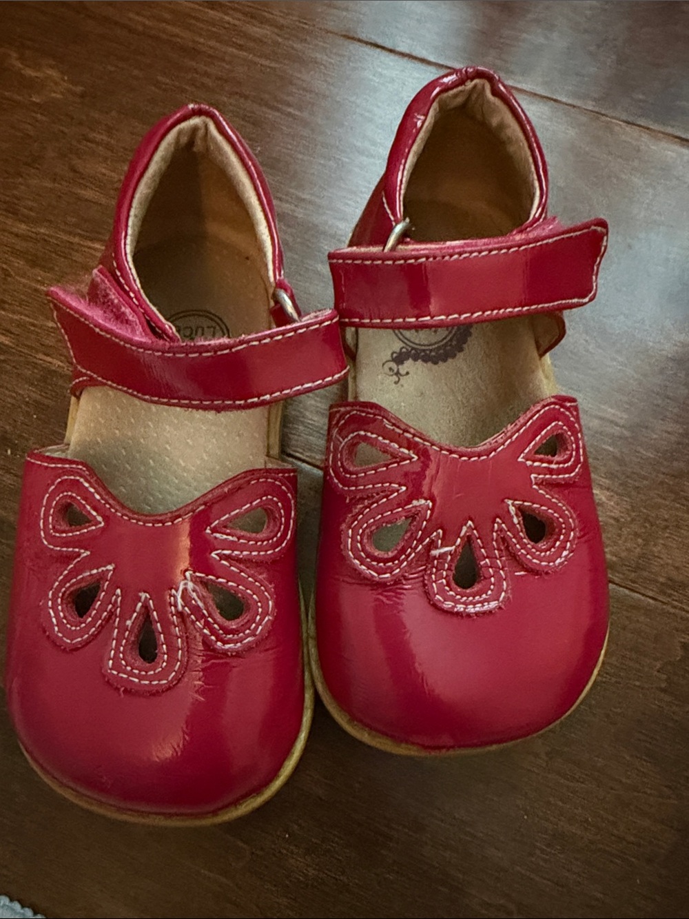 Livie & Luca Girls' Pink Patent Mary Jane Shoes